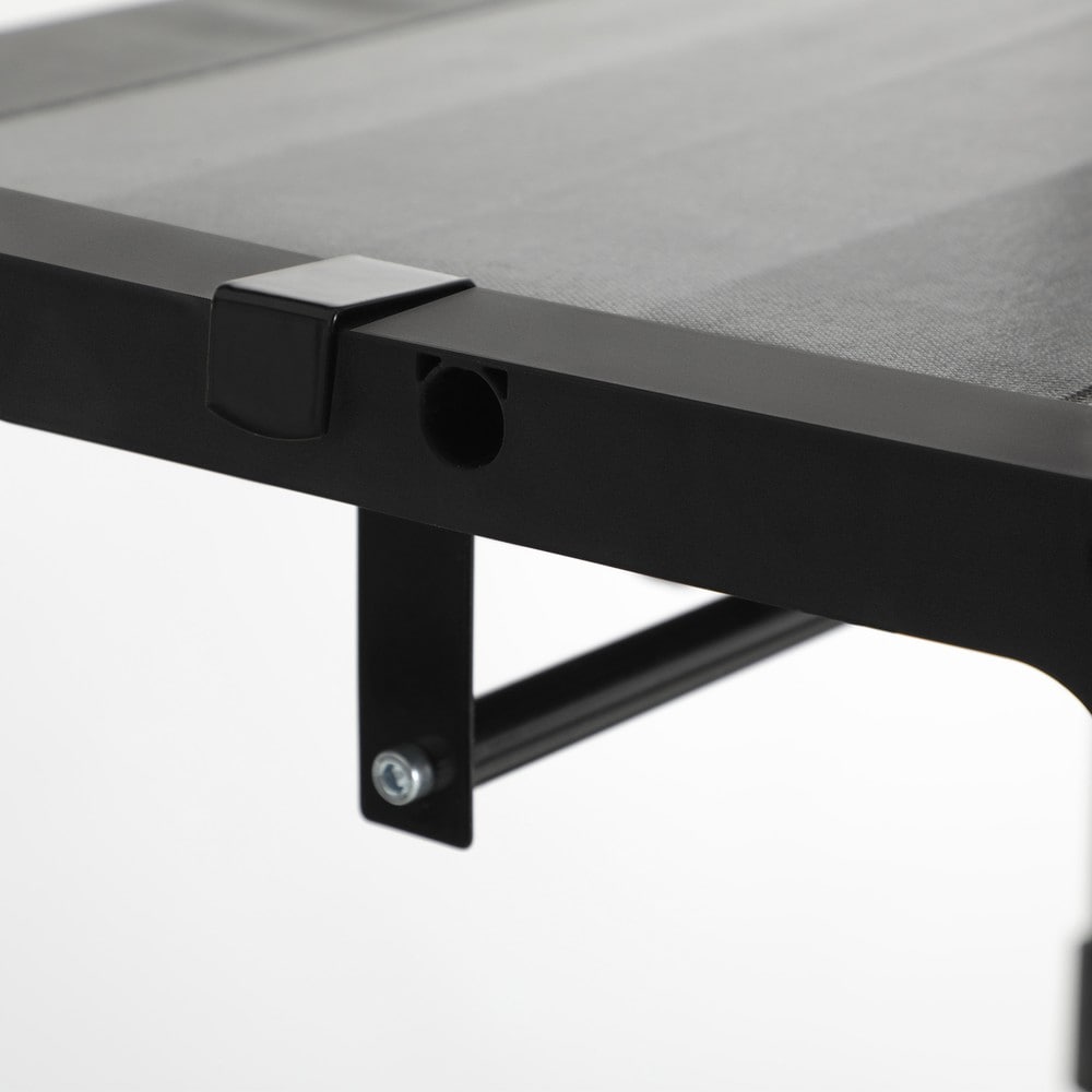 Sammenleggbar klesskap i stoff med 2 klesstenger, 140 x 43 x 174 cm – Svart / Stoffskap / Klesoppbevaring