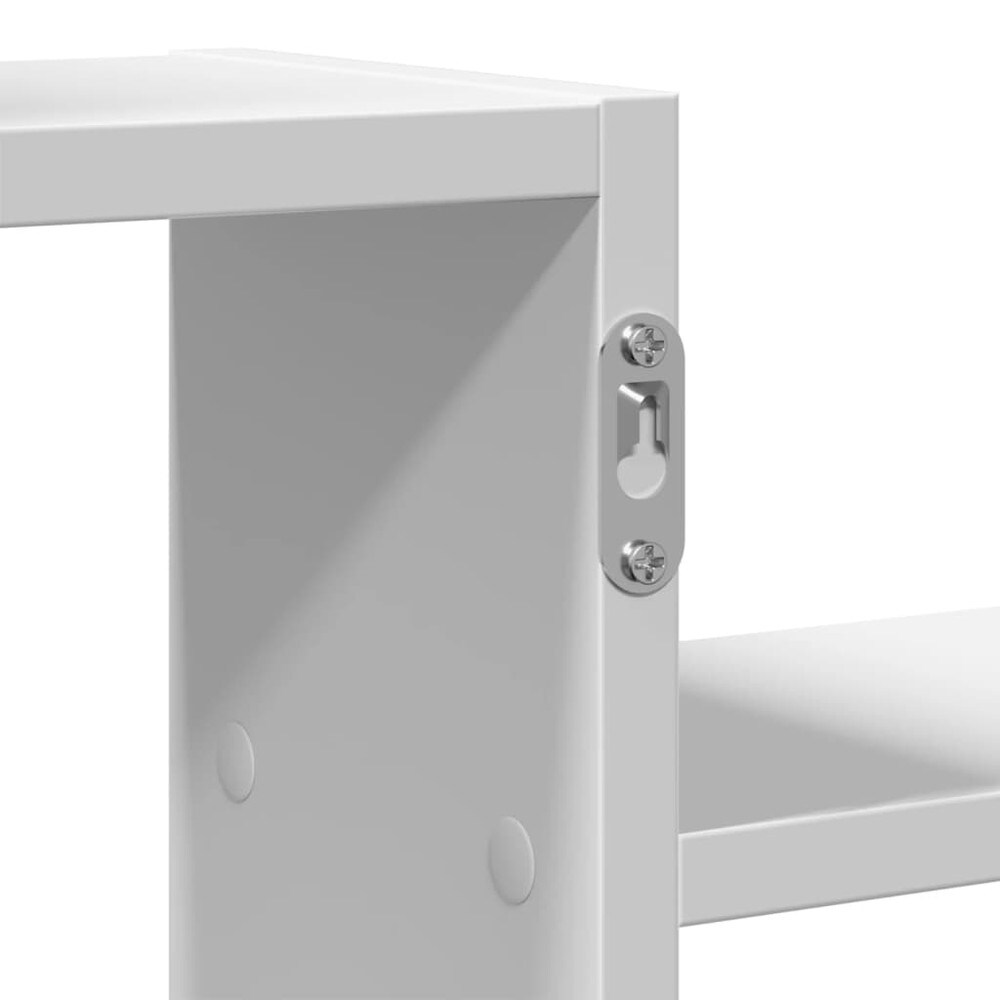 Vegghylle 104×15×49 cm / vegghengt hylle / hylle for veggmontering – Hvit