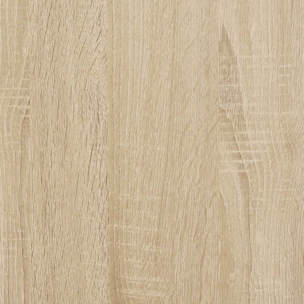 Oppbevaringsbenk 62×42×45 cm / sittebenk med oppbevaring / benk med sittepute – Sonoma eik