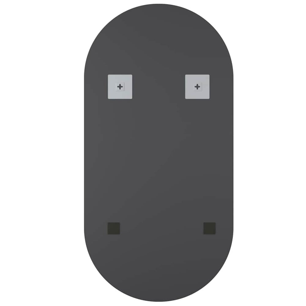Ovalt speil 100×50 cm / rammeløst veggspeil