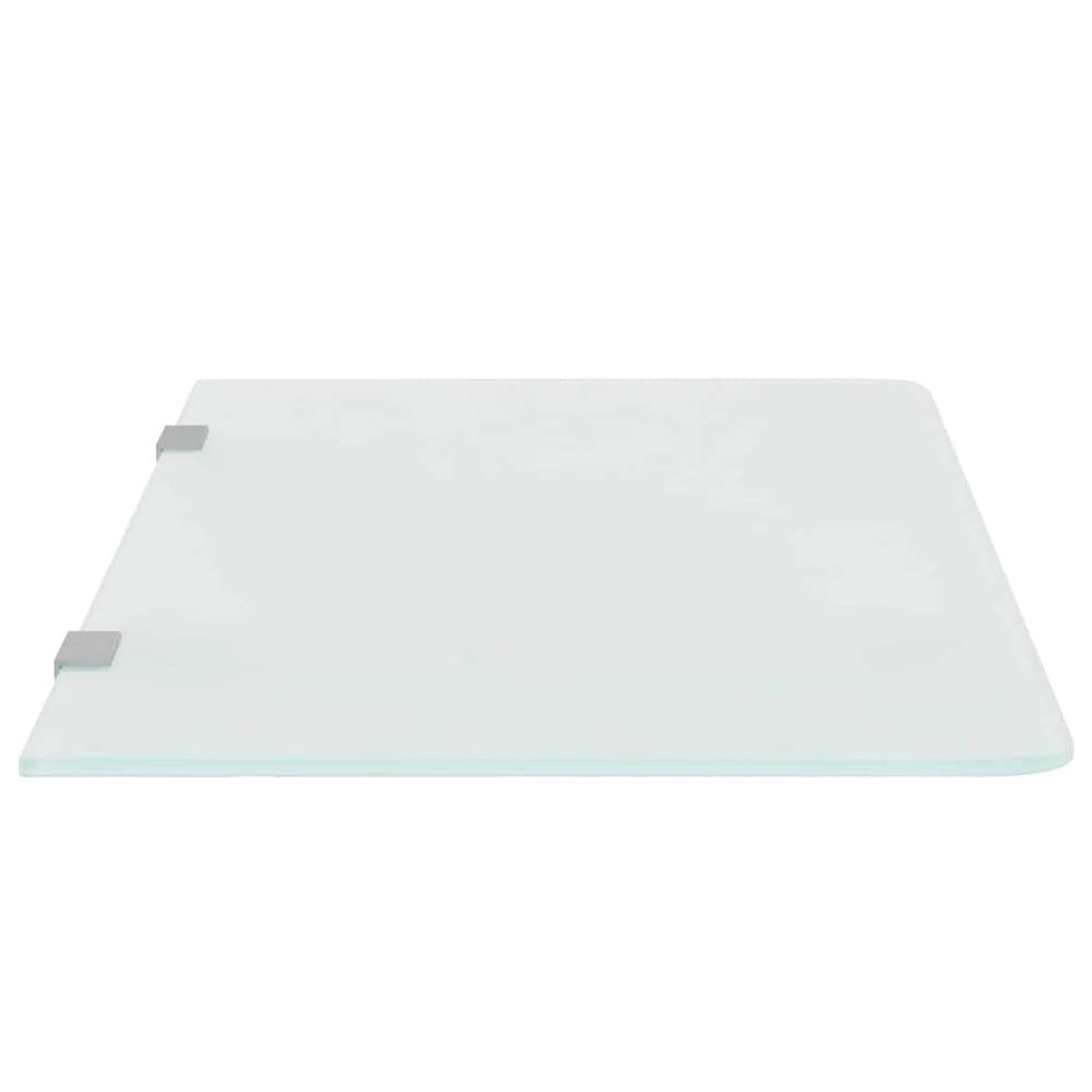 Urinalvegg 90×40 cm / skillevegg i herdet glass / innsynsskjerming – Halvtransparent