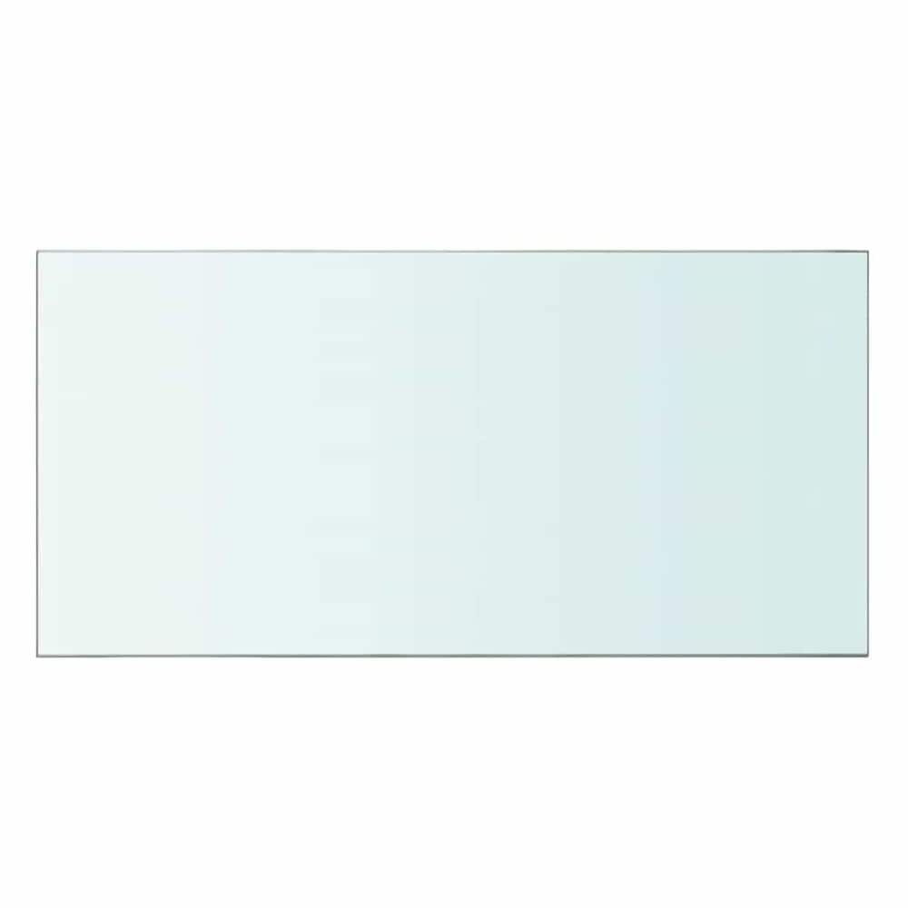 Glasshylle 60×30 cm / hylleplate i herdet glass / vegghylle – Gjennomsiktig
