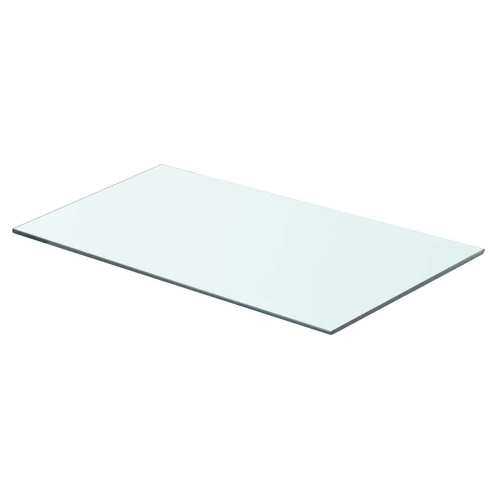 Glasshylle 60×30 cm / hylleplate i herdet glass / vegghylle – Gjennomsiktig