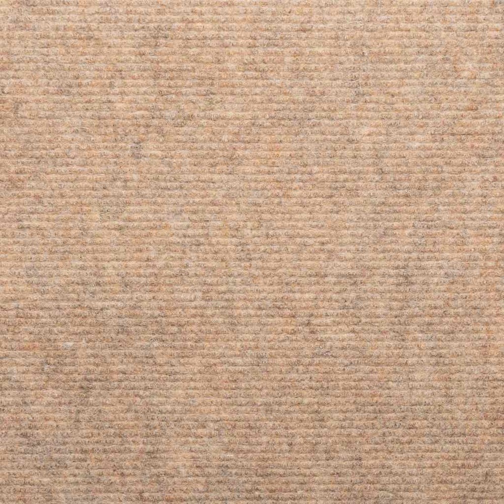 15 stk trappetepper 56×17×3 cm / selvklebende tepper til trappetrinn i nålefilt – Beige
