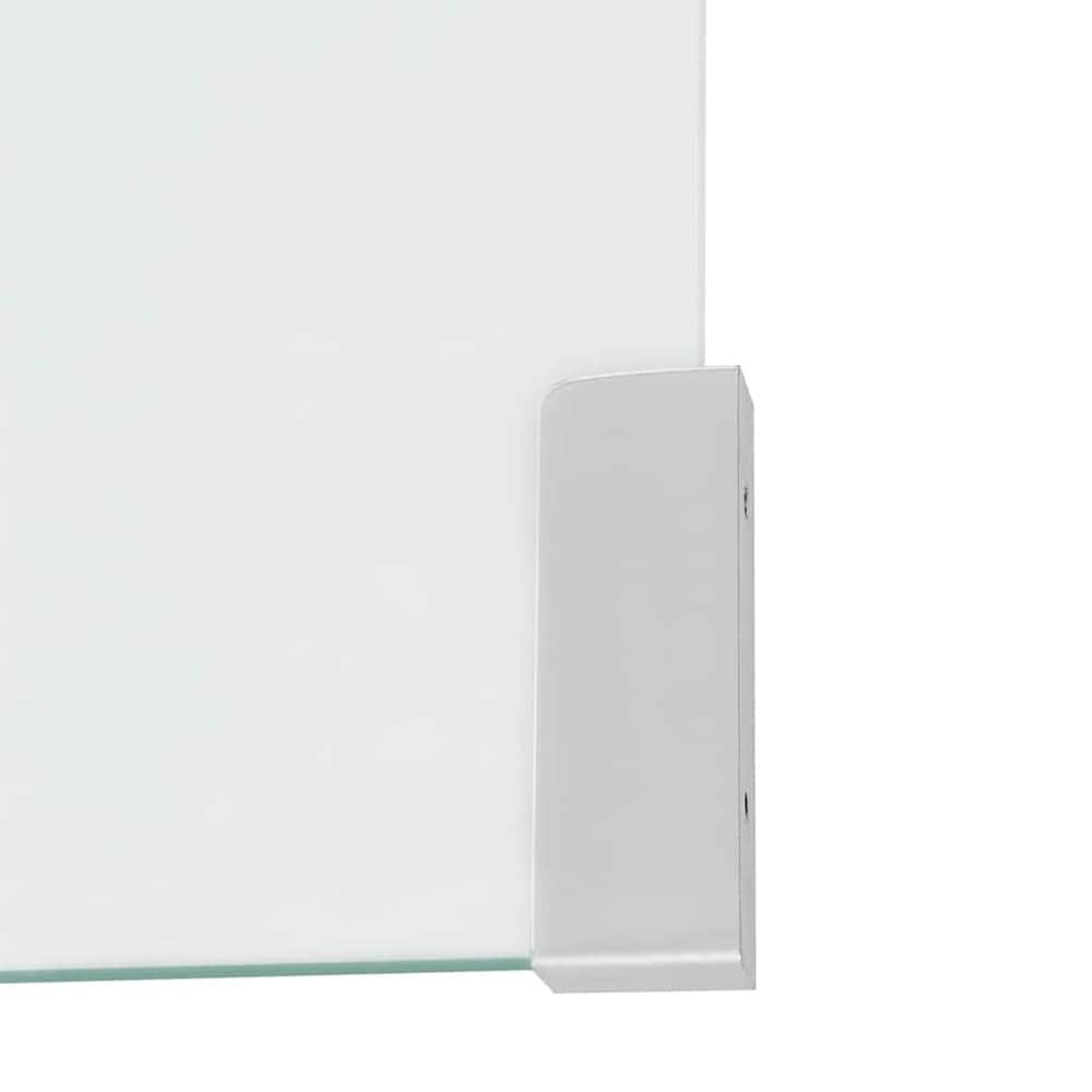 Salongbord i herdet glass 98×45×30 cm / glassbord / stuebord – Gjennomsiktig