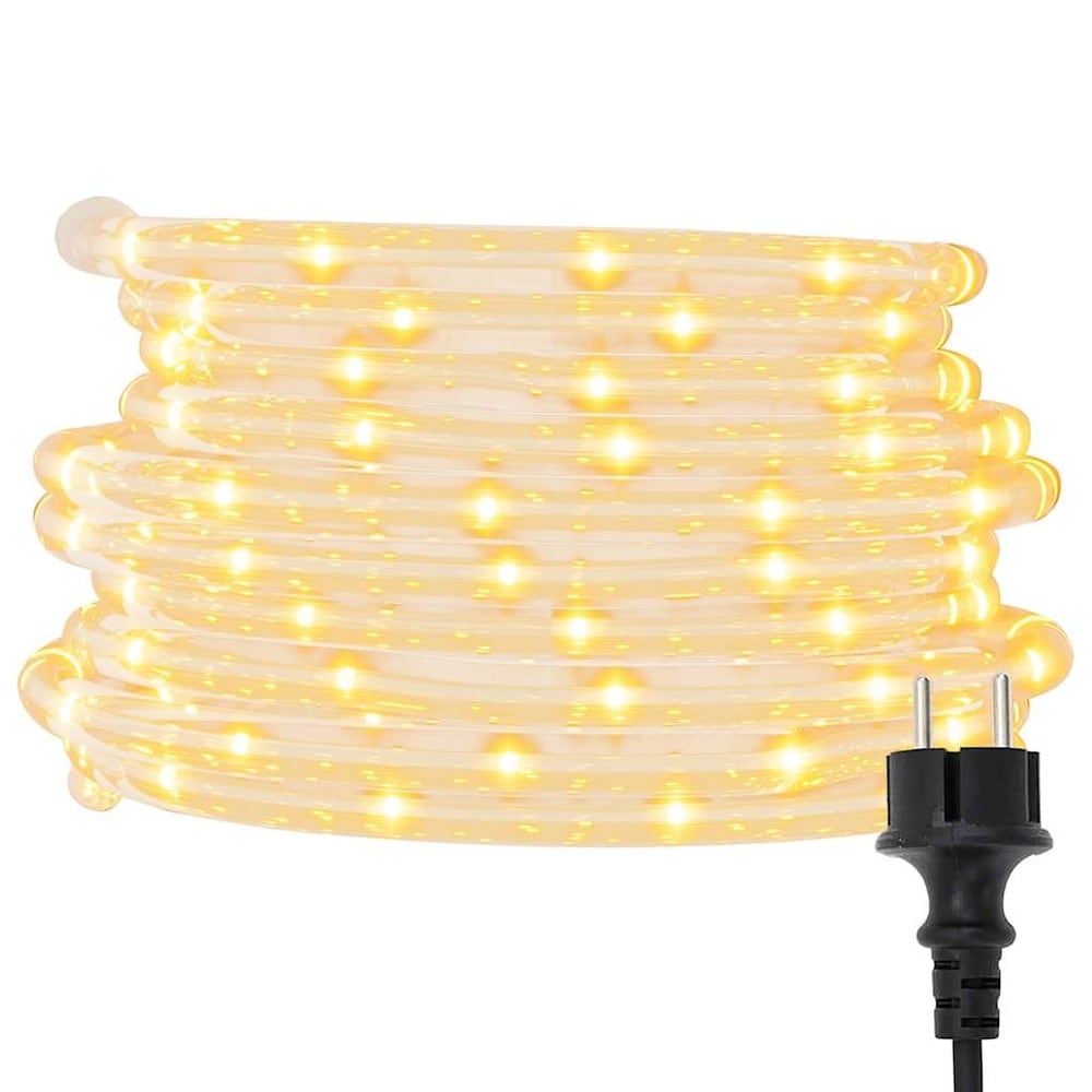 Lysslange 50 m med 1200 LED / fleksibel LED-lysslynge til jul og dekorasjon – Varmhvit