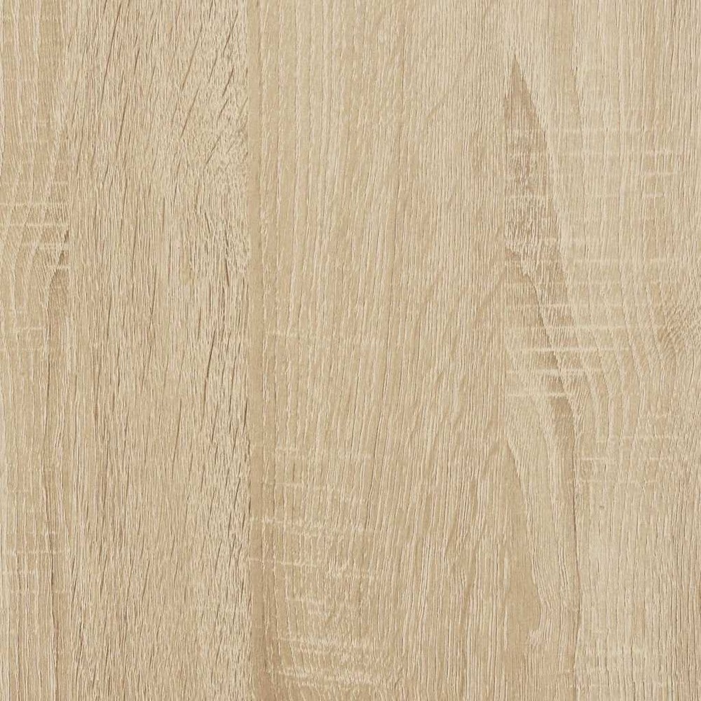 2 stk vegghyller 100×15×20 cm / svevende hyller med skjult montering – Eikestruktur