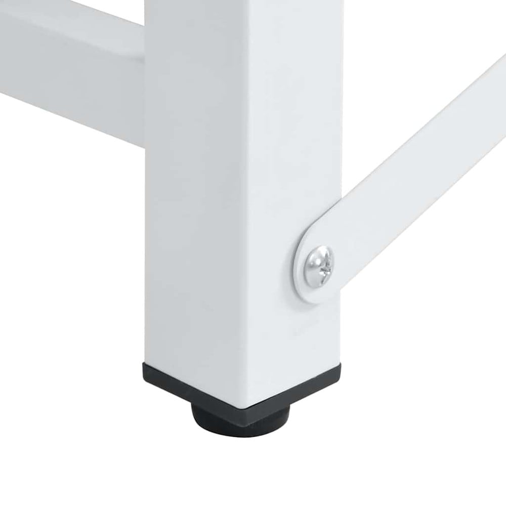 Sokkel for vaskemaskin og tørketrommel 124,5×61,5×33,5 cm / med 2 uttrekkbare hyller