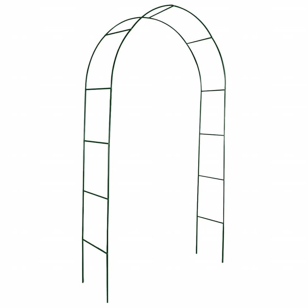2 stk rosebuer 140×39×240 cm / espalierbuer for roser og klatreplanter – Grønn