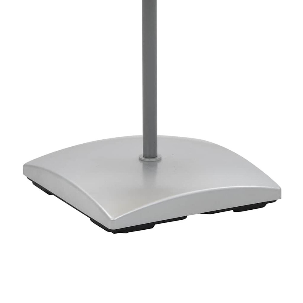 Gulvlampe 130 cm / rislampe med firkantet skjerm / lampe i rispapir – Beige
