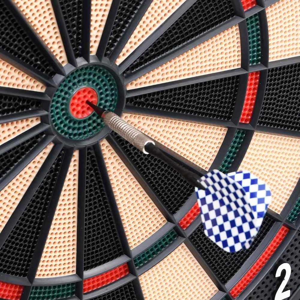 Elektronisk dartskive med 6 piler / dartspill med 26 spill, LCD-skjerm og automatisk poengtelling