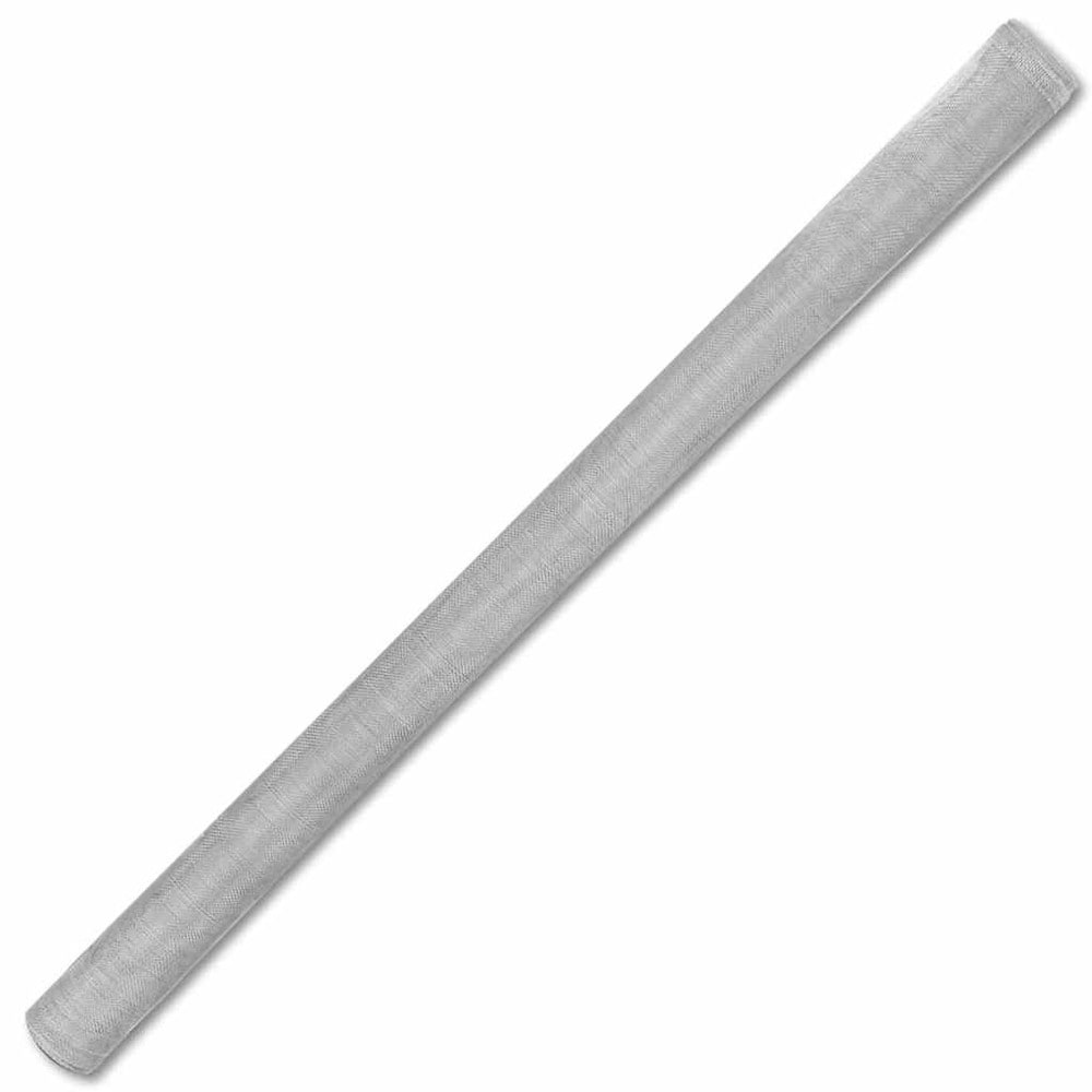 Insektnetting i aluminium 100×500 cm / myggnetting til dører, vinduer og bur – Sølv