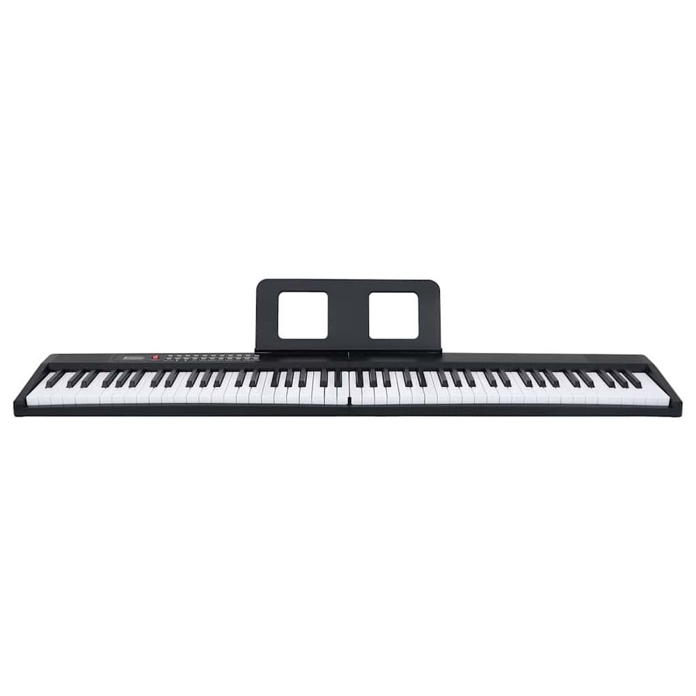 Sammenleggbart keyboard med 88 tangenter og notestativ / Bærbart elektrisk piano / Sammenleggbart keyboard