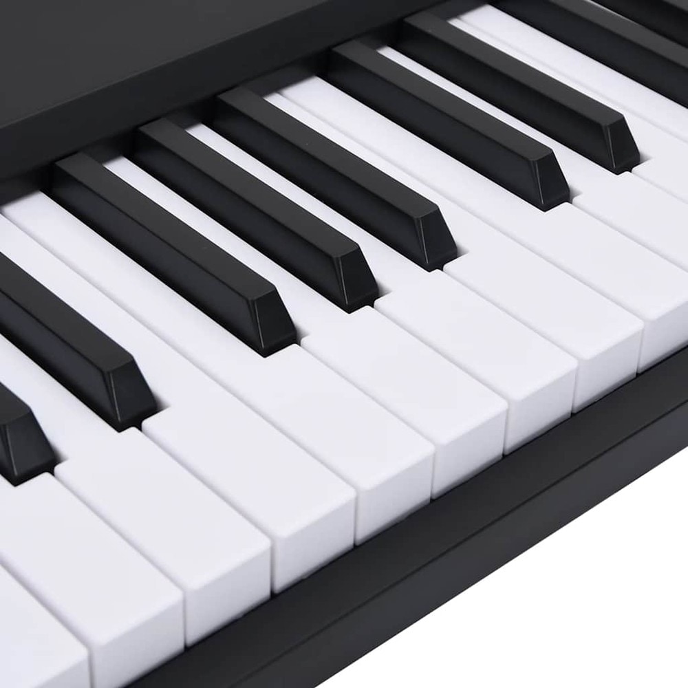 Sammenleggbart keyboard med 88 tangenter og notestativ / Bærbart elektrisk piano / Sammenleggbart keyboard