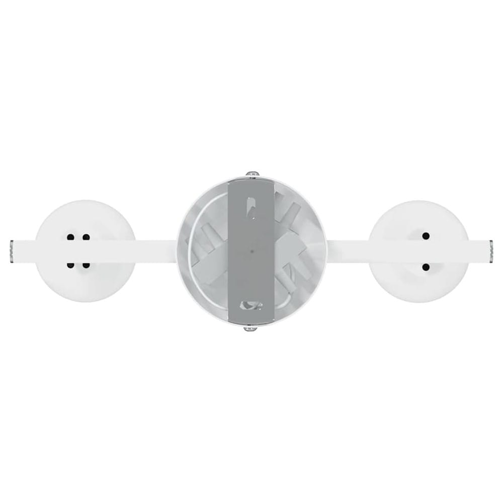 Takspotlight med justerbare spotlights – Hvit / Justerbar taklampe / Spotlampe med to armer