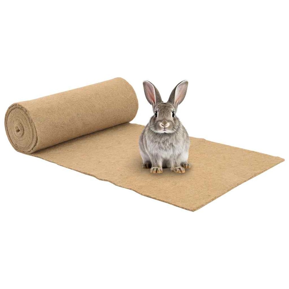 Jutematte til smådyrbur 0,5×5 m / burmatte for kanin, marsvin og hamster