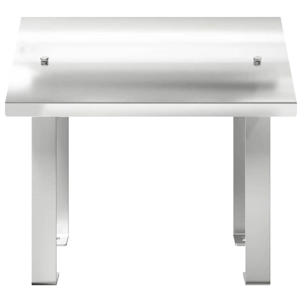 Skorsteinshette 40×40×37,5 cm / skorsteinsbeskyttelse / hette for utepeis – Rustfritt stål