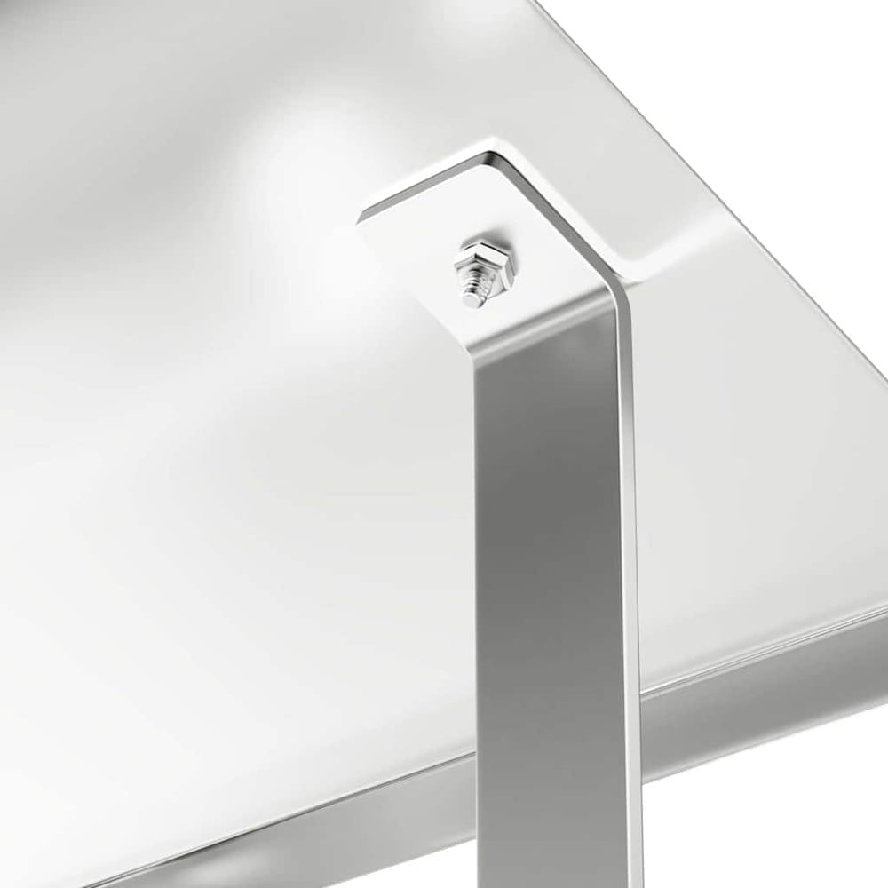 Skorsteinshette 40×40×37,5 cm / skorsteinsbeskyttelse / hette for utepeis – Rustfritt stål