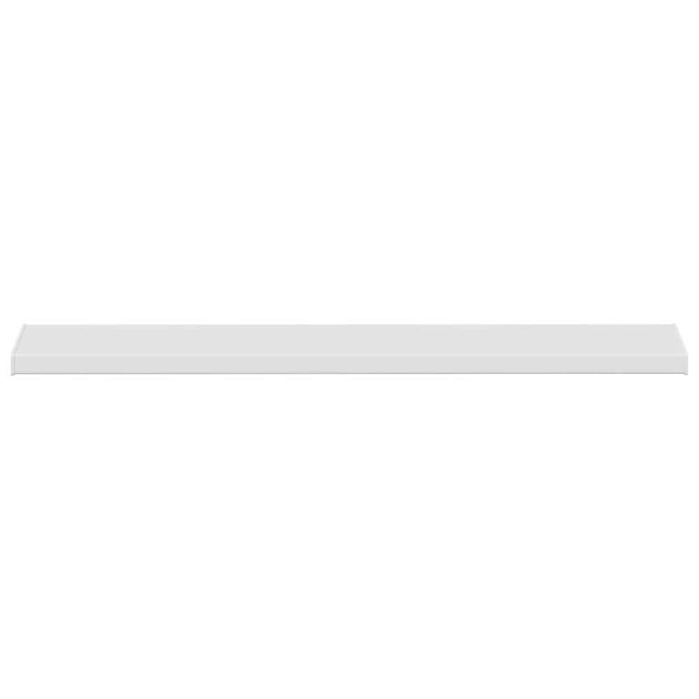 Vindusbrett 120×20×4,5 cm / vindusbenk i PVC med endestykker – Hvit