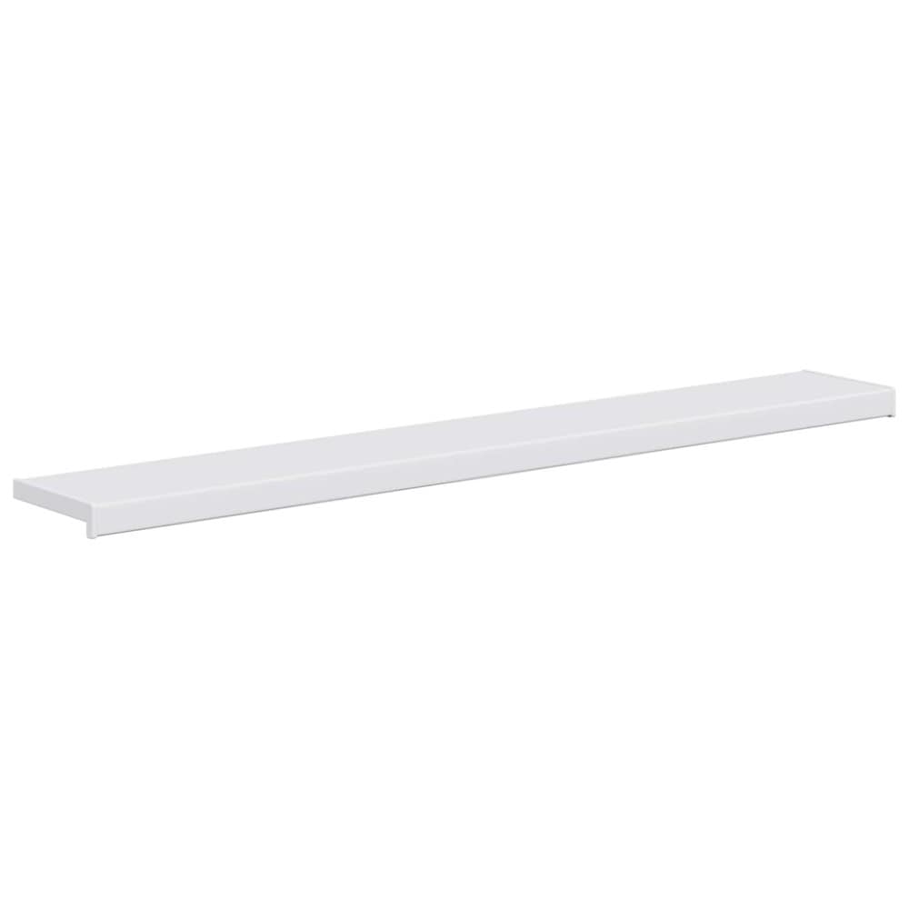 Vindusbrett 140×20×4,5 cm / vindusbenk i PVC med endestykker – Hvit
