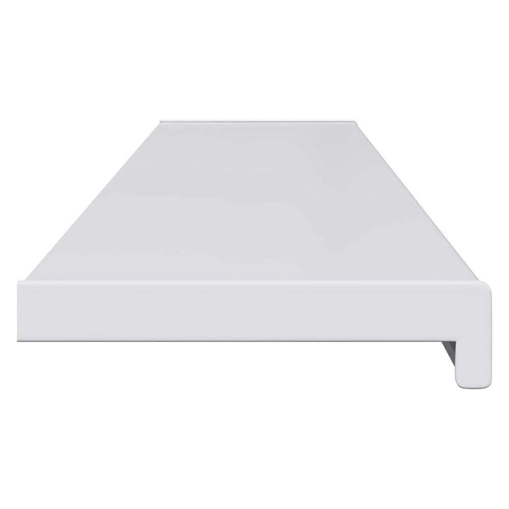 Vindusbrett 140×20×4,5 cm / vindusbenk i PVC med endestykker – Hvit