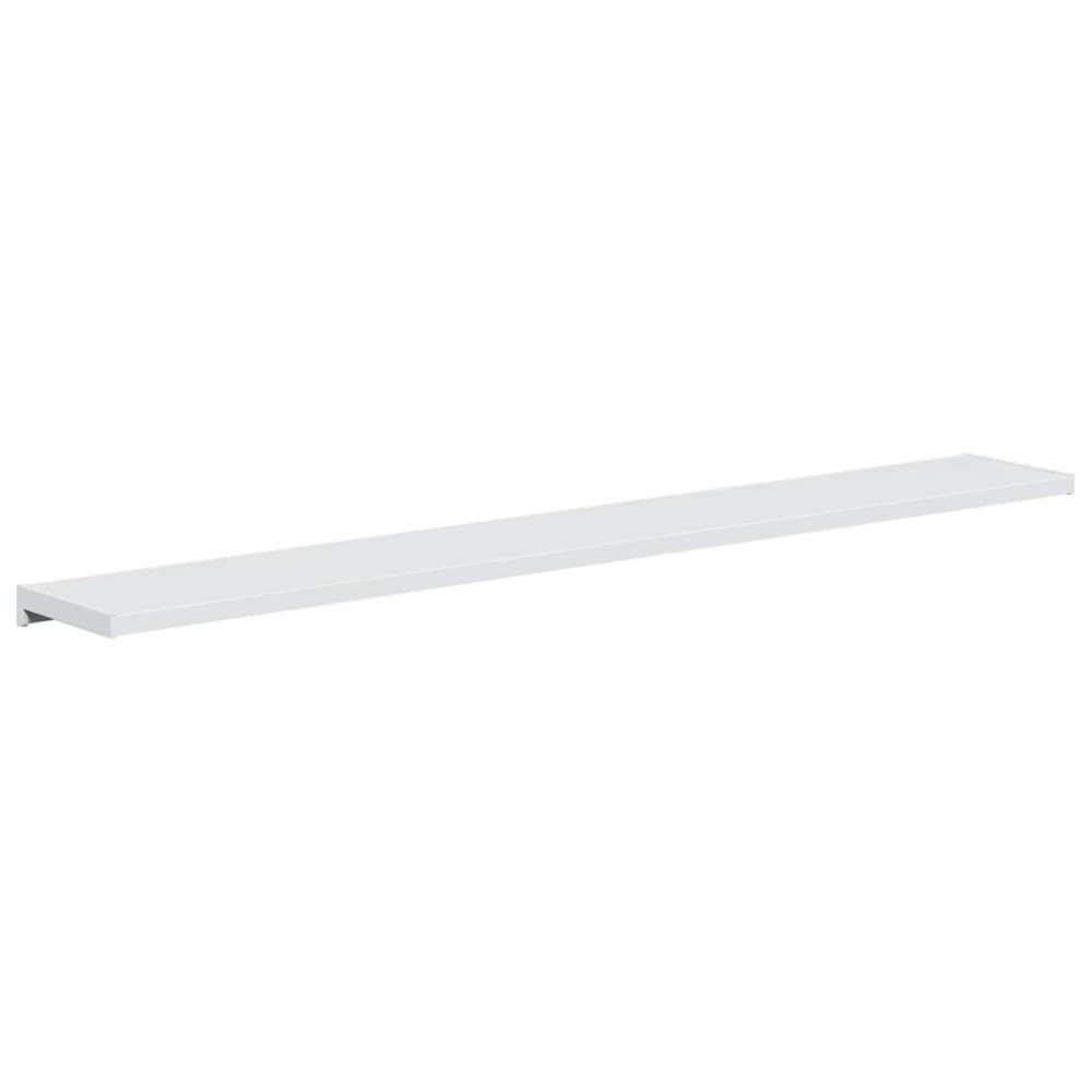 Vindusbrett 140×20×4,5 cm / vindusbenk i PVC med endestykker – Hvit