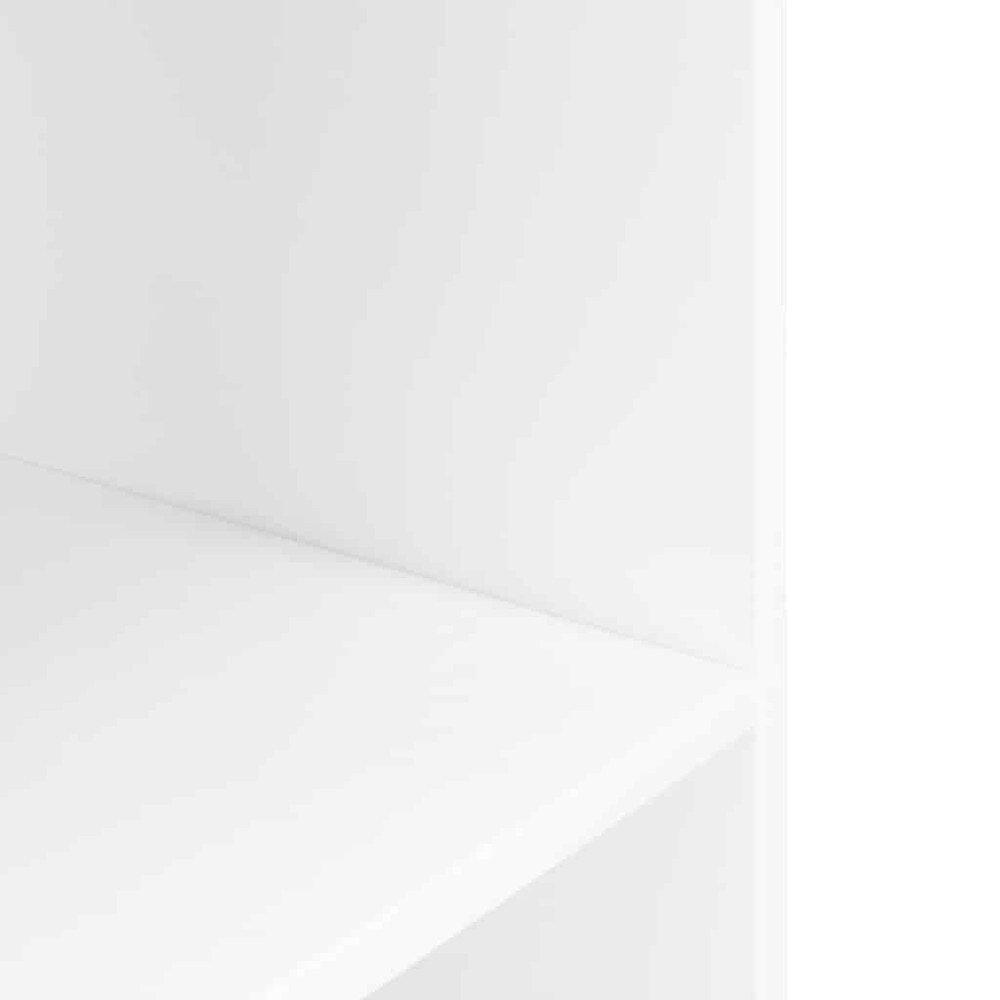 Akvariumbord 60x30x60 cm – Hvit / Akvariestativ med hyller / Akvariumbord med oppbevaringsplass