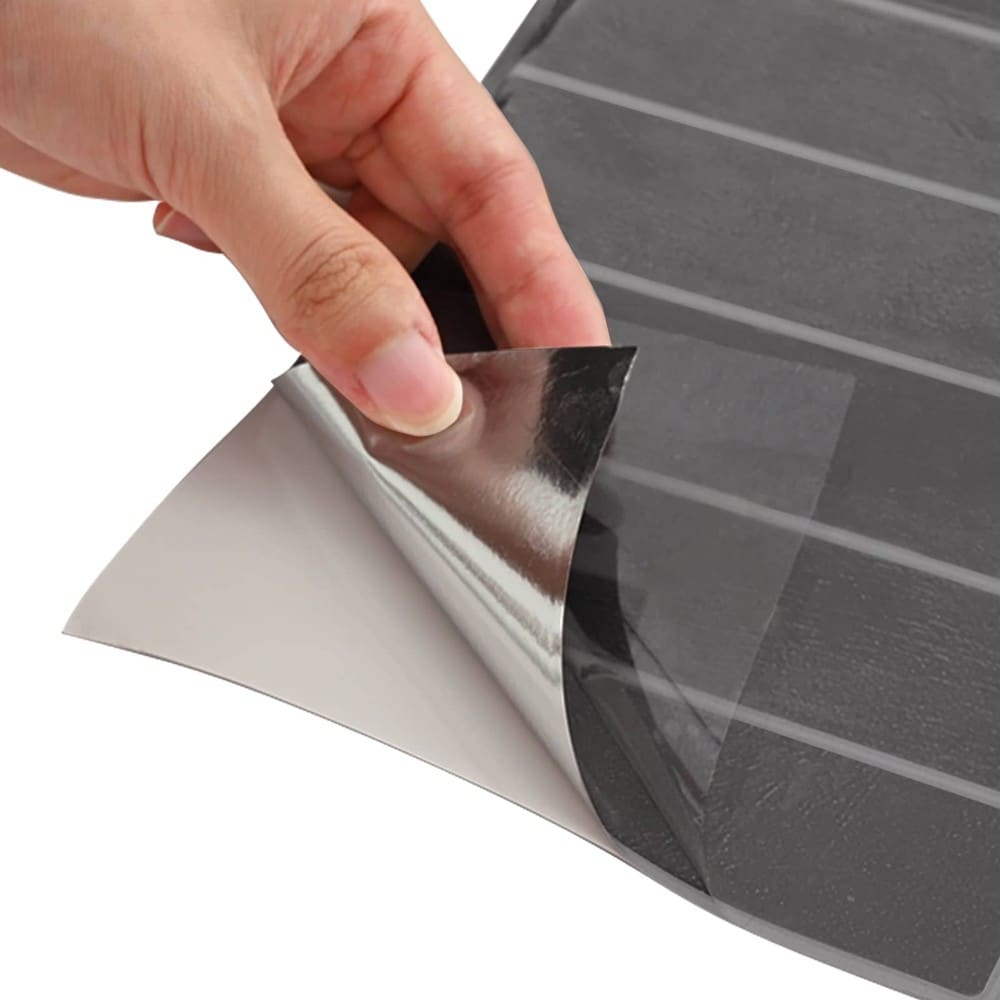 10 stk selvklebende veggfliser 29×23 cm / dekorplater / veggdekor – Grå