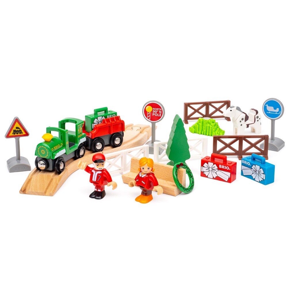 BRIO-adventskalender 2026 / BRIO World-julekalender / Lekekalender med tog og figurer