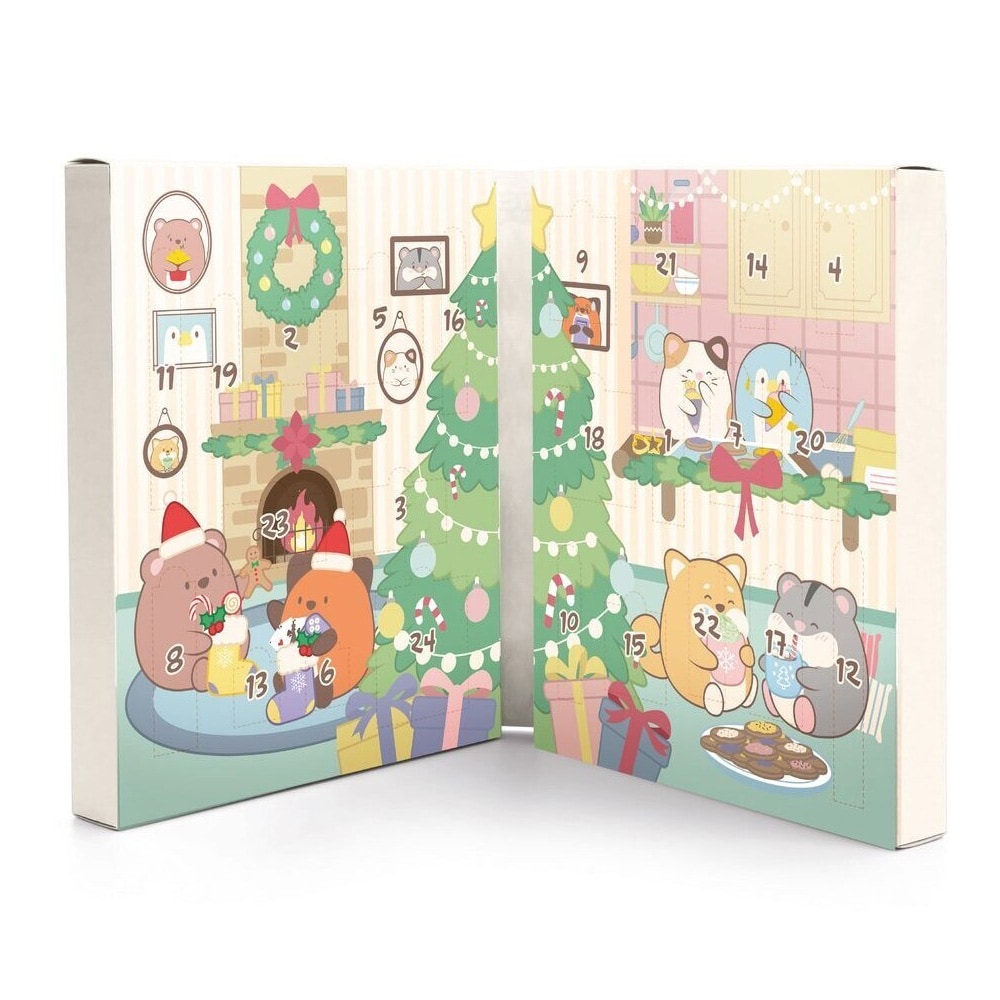 Mymochi-adventskalender 2026 / Sminkekalender for barn / Julekalender med kosmetikk