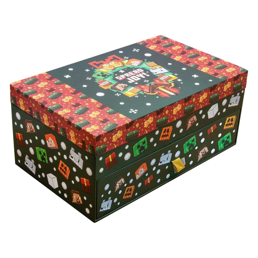 Minecraft Keepsake Box-adventskalender / Minecraft-julekalender / Gavekalender med oppbevaringsboks
