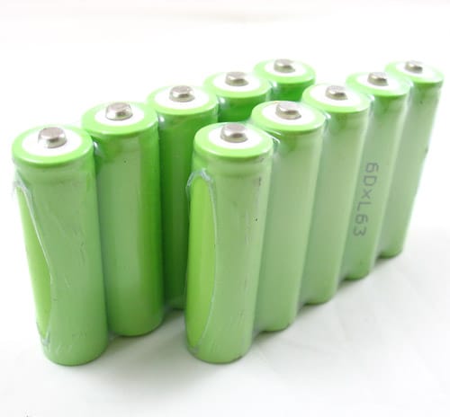 10-Pack AA Batterier 2500 mAh