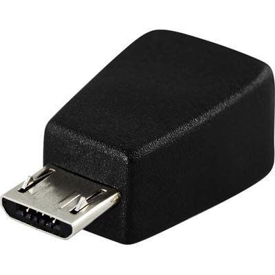 USB adapter micro-B hann til mini 5-pin hunn