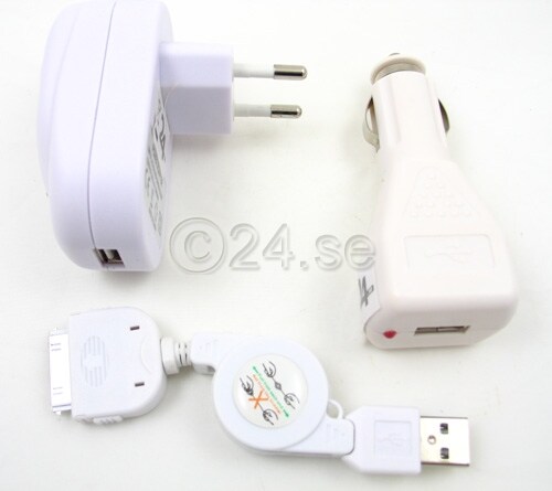 3i1 Lader til iPhone 4 4S iPad Kjøp på 24hshop.no 3i1 Lader til iPhone 4 4S iPad Kjøp på 24hshop.no