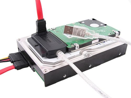 USB 2.0 til SATA / IDE omvandler / adapter Kit