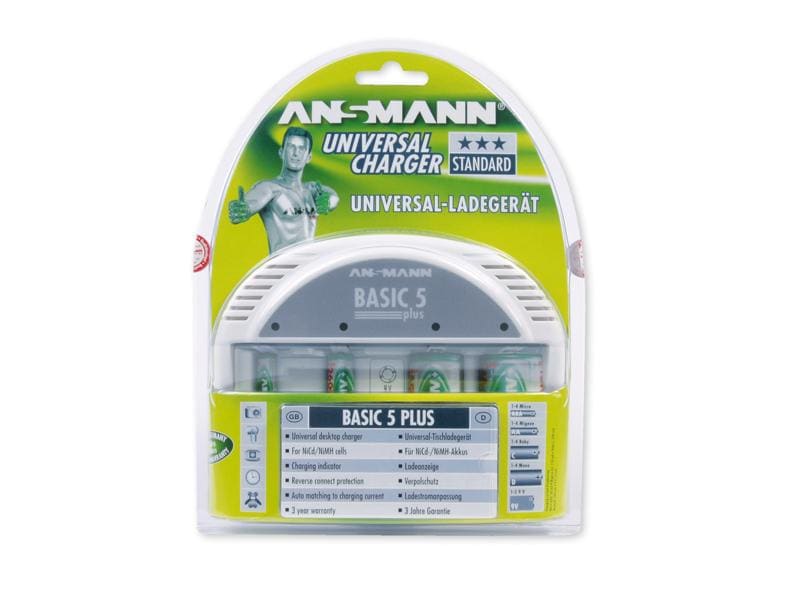 Ansmann Basic 5 Plus Batterilader