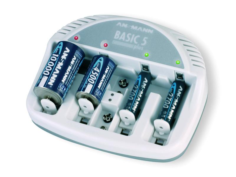 Ansmann Basic 5 Plus Batterilader