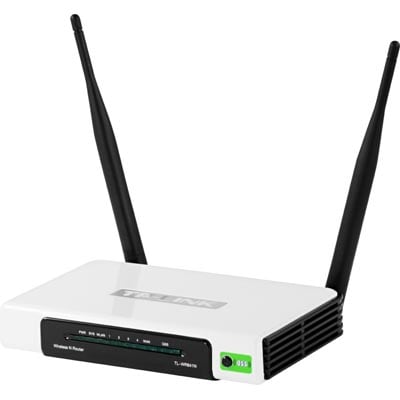 TP-LINK TL-WR841N 300Mbps Trådløs router med 4-porters switch