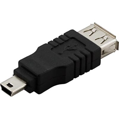 USB-adapter A hunn til Mini-B hann