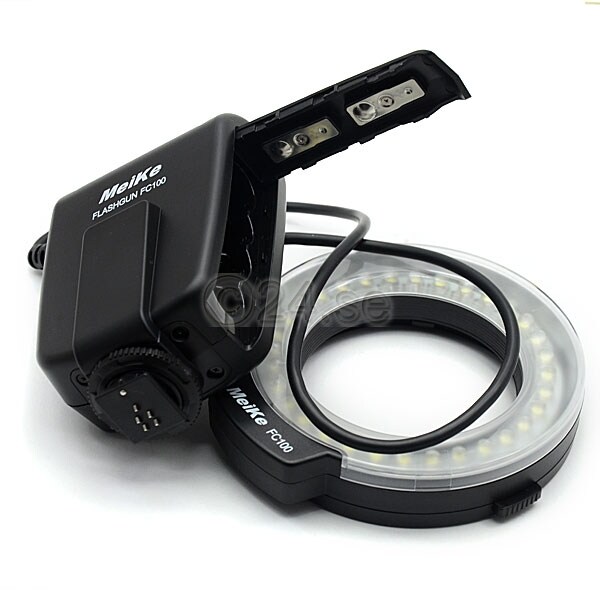 LED Macro Ringlys for Canon systemkameraer