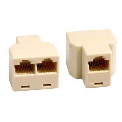 Treveiskoppling 8P/8C RJ45