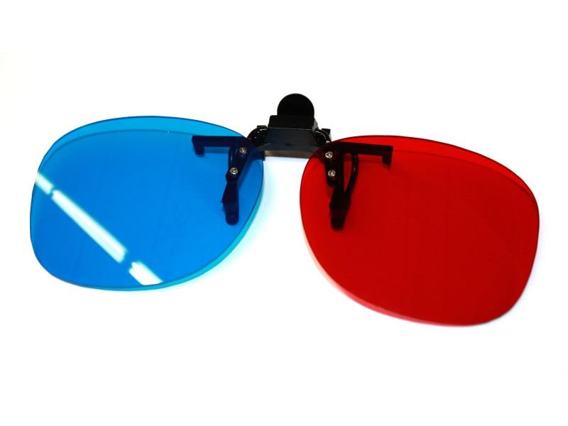 3D-briller for TV og kino med klips