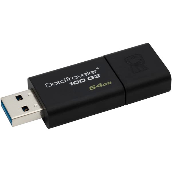 Kingston 64GB USB-minne 3.0 DT100