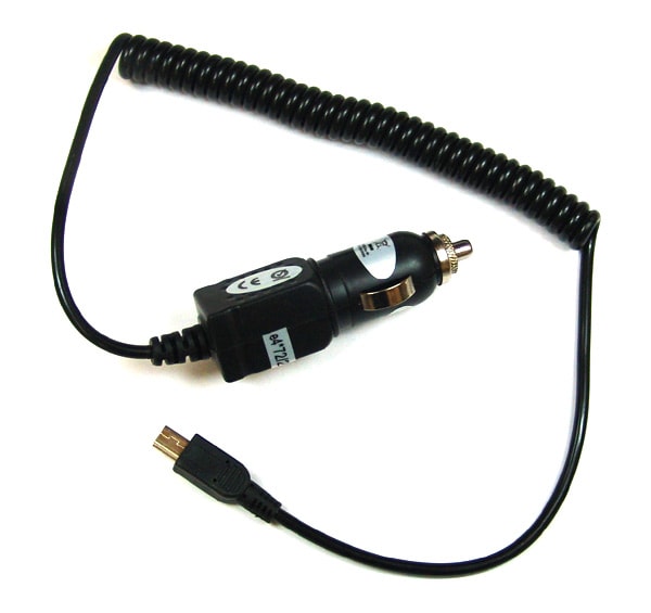Billader Micro-USB med spiralledning
