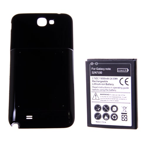 Batteri til Samsung Galaxy Note 2 + bakskall