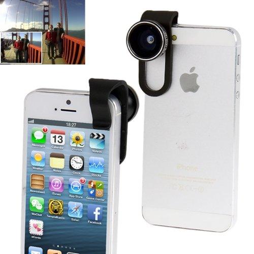Vidvinkel + Macro Linse universal til iPhone 5