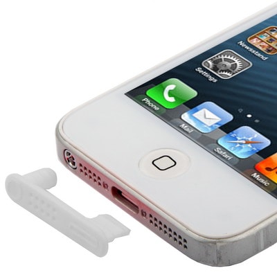 Støvbeskyttelse 2i1 til iPhone 5 - 10pcs