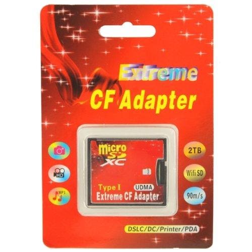 CF-kort Adapter til MicroSD