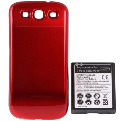 Batteri til Samsung Galaxy S3 + bakskall