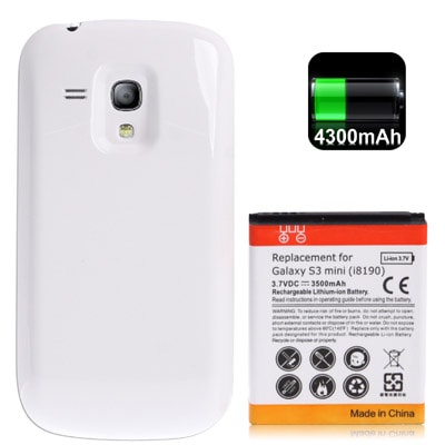 Batteri til Samsung Galaxy S3 Mini + bakskall